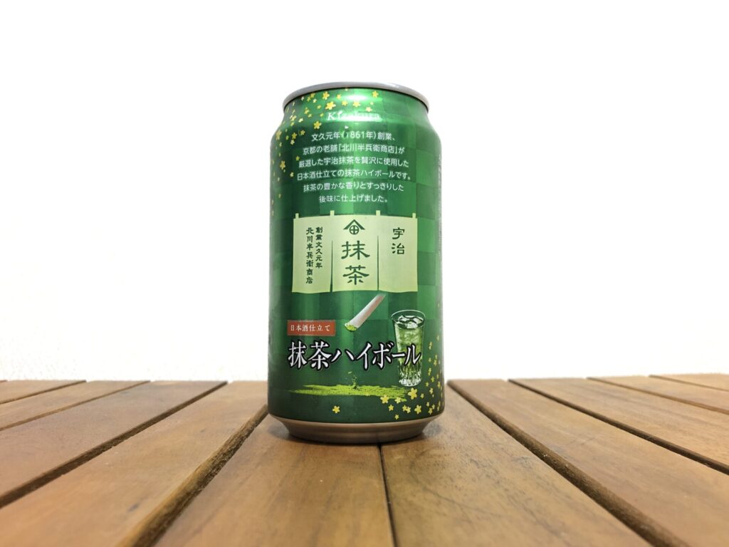 チューハイレビュー】黄桜 抹茶ハイボール を飲んでみた！（2021年3月9日発売）