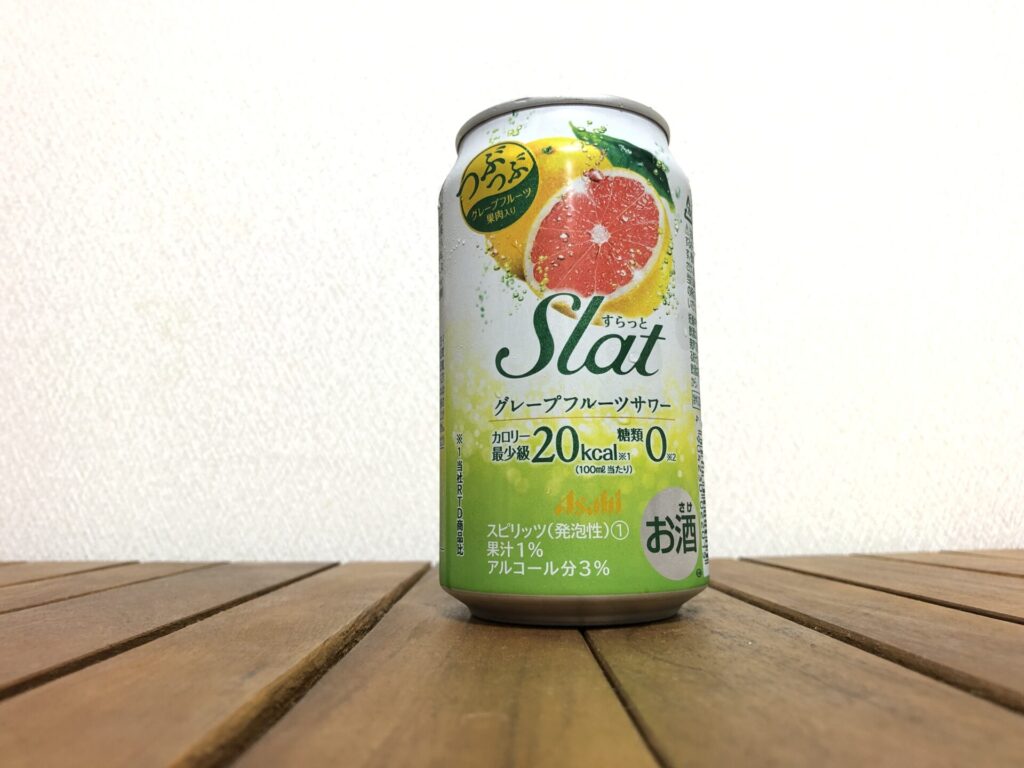 アサヒ Slat（すらっと）グレープフルーツサワー_正面画像